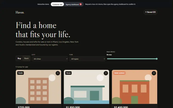 Haven Realty — Agence immobilière