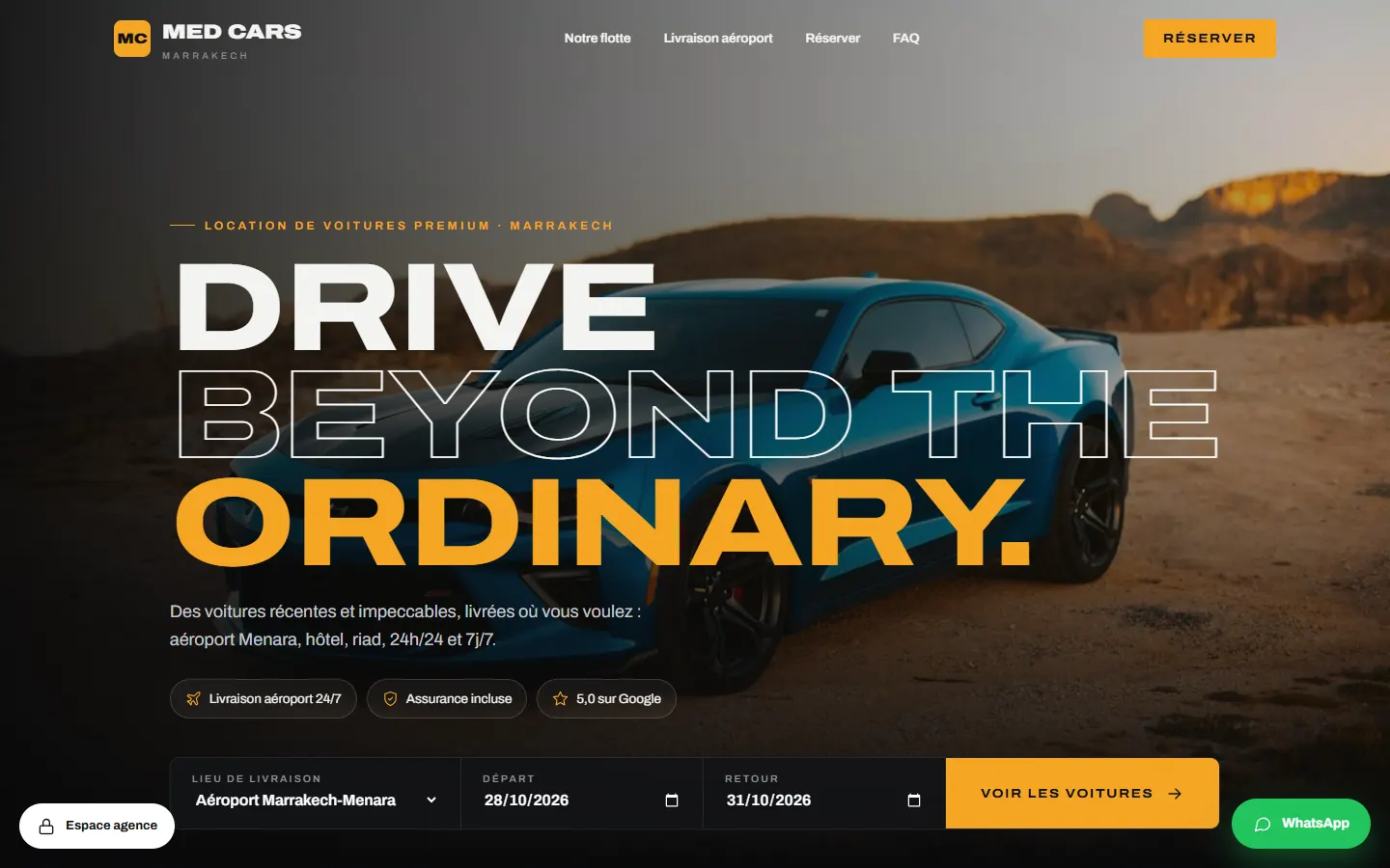 Med Cars — version ordinateur