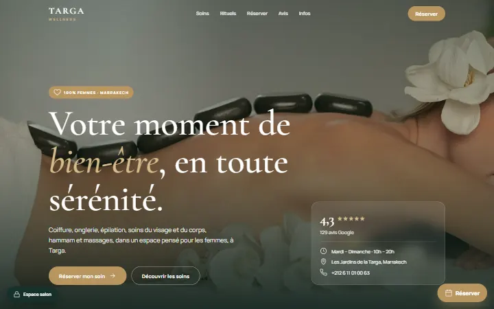 Targa Wellness — Salon de beauté 100 % femmes