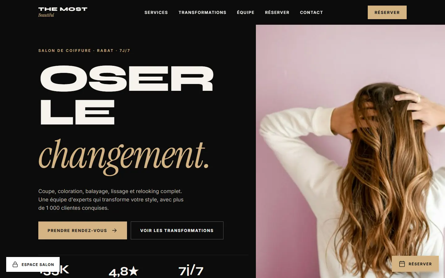 The Most Beautiful — version ordinateur
